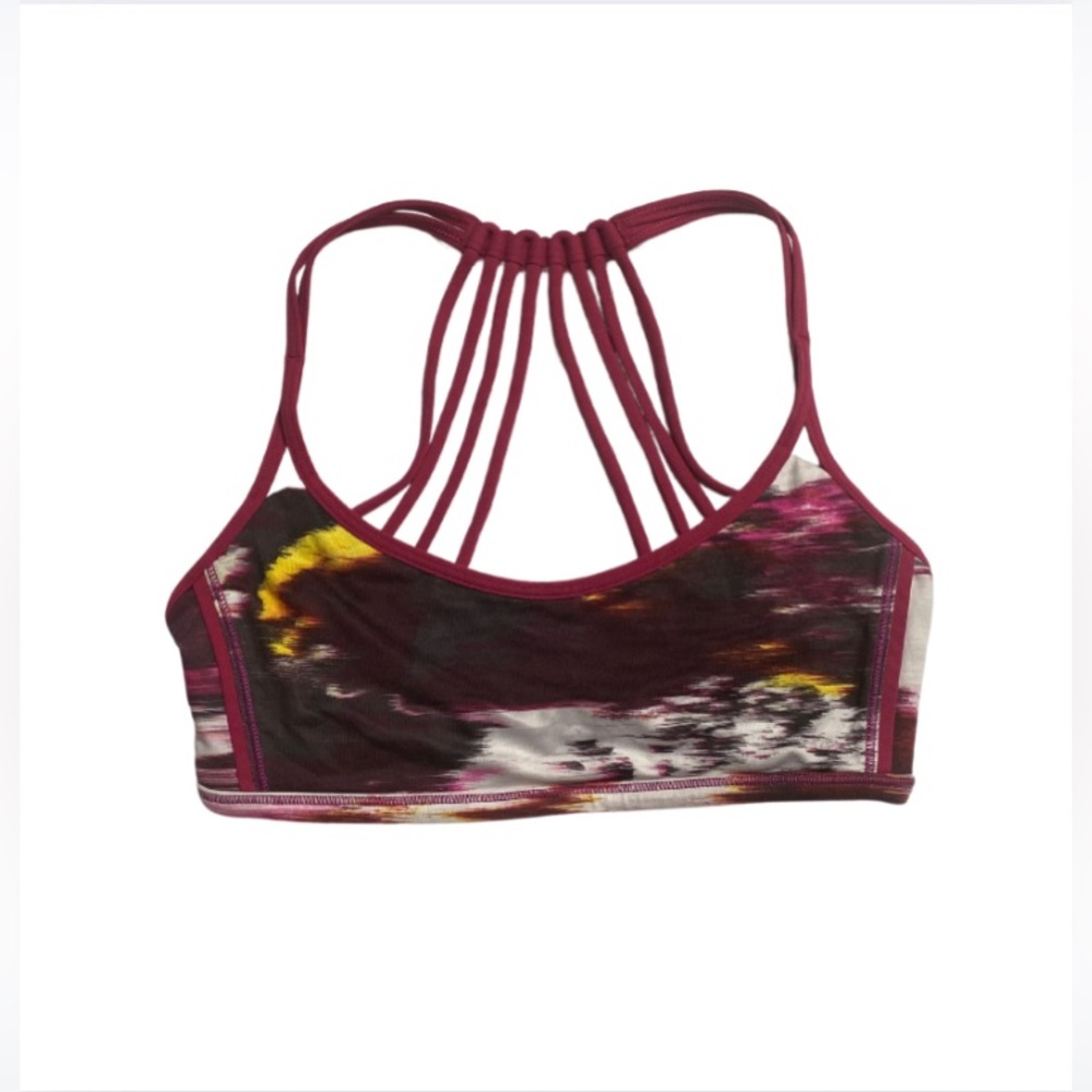 Lululemon Ta Ta Tummer Bra Size 4 Multi Colored - Picture 3 of 5